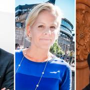 Hans Vestberg, Susanna Campbell, Frank Vang-Jensen.