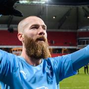 MFF:s Jon-Inge Berget, AIK:s Henok Goitom