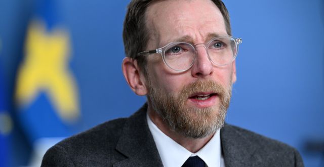 Socialminister Jakob Forssmed (KD).  Jonas Ekströmer/TT