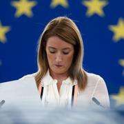 EU-parlamentets talman Roberta Metsola.