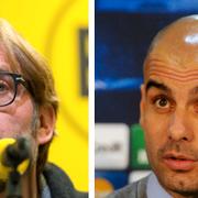 Jürgen Klopp och Pep Guardiola