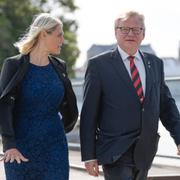 Trine Bramsen och Peter Hultqvist /Arkivbild