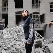 En kvinna i Teheran.