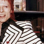 Bowie med sin Rolls Royce 1973