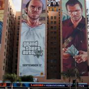 Lanseringen av GTA5 2013. 