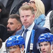 Toronto Maple Leafs assisterande tränare Daniel Alfredsson.