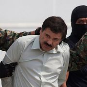 Joaquin ”El Chapo” Guzman greps tidigare i år. Arkivbild.