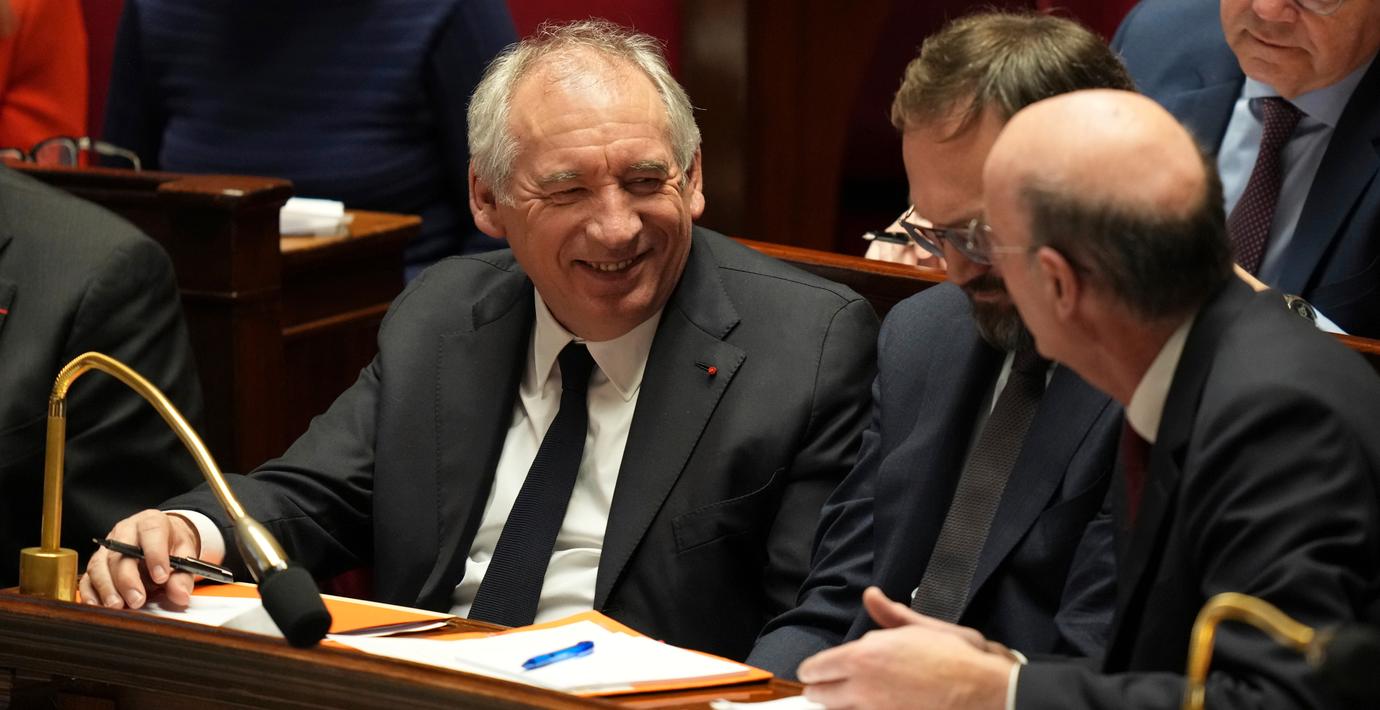 Frankrikes premiärminister Francois Bayrou. Arkivbild.