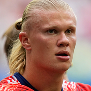 Erling Haaland under VM. Norwegian-plan.
