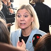 Arkivbild: Socialdemokraternas partiledare Magdalena Andersson (S).
