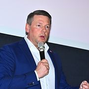 Socialdemokraternas partisekreterare Tobias Baudin.