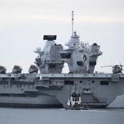 Royal Navys hangarfartyg HMS Queen Elizabeth