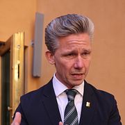 Försvarsminister Pål Jonson (M). Arkivbild.