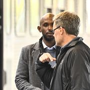 Mohamed Abdukardir Ali på Stockholms centralstation den 21 september.