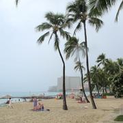 Stranden i Honolulu.