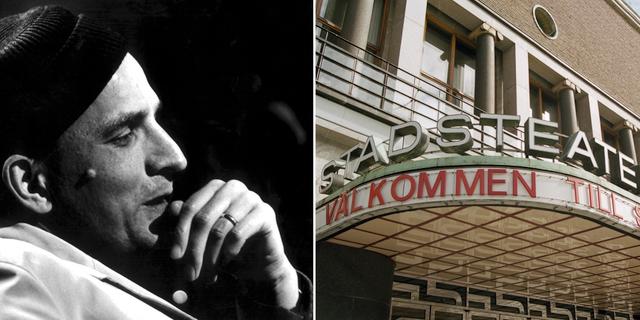 Bergman, Göteborgs stadsteater. Arkivbilder. TT