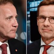 Stefan Löfven (S)/Ulf Kristersson (M).