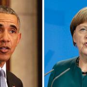 Obama och Merkel