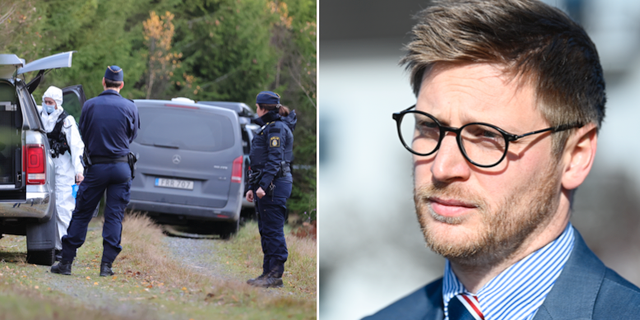 Polisens tekniker/Adam Rullman. TT