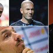 Henry, Zidane, Cantona och Zlatan.