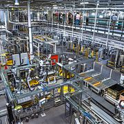 Scanias batterifabrik i Södertälje.