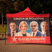 Ett valtält som tillhör proryska oppositionsalliansen Patriotiska blocket. 