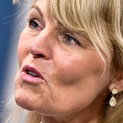 Utrikeshandelsminister Anna Hallberg (S). Arkivbild.