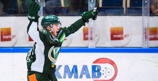 Michael Lindqvist jublar efter 3–3. FREDRIK KARLSSON / BILDBYR N