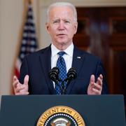 Kamala Harris och Joe Biden uttalade sig efter domen.