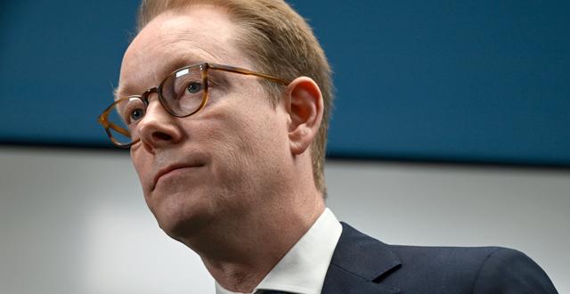 Sveriges utrikesminister Tobias Billström (M)  Anders Wiklund/TT
