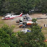 Helikoptrar  i Nepal.