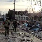Ryska soldater i Kursk, 15 mars.
