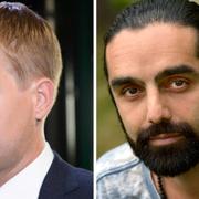 Gustav Fridolin och Navid Modiri