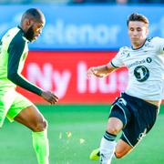 Bild från Celtic-Rosenborg i kväll.