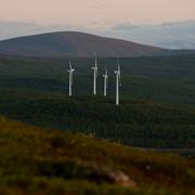 Midnattssolstigen runt Luossavaara i Kiruna.