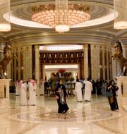 Tillfångatagna i massgripandet 2017 hölls på lyxhotellet Ritz-Carlton i Riyadh.  Sofia Eriksson/TT / TT NYHETSBYRÅN