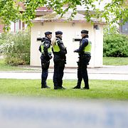 Arkivbild från en polisinsats i Örebro 2025.