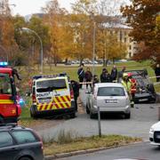 Från händelsen då en ambulans kapades i Oslo.