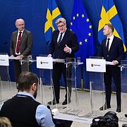 Regeringen presenterar straffreformen.