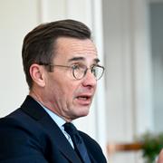 Ulf Kristersson den 30 oktober.