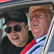 Musk och Trump.