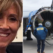 Piloten Tammie Jo Shults flög planet som var tvingades nödlanda i Philadelphia efter att ena motorn gått sönder. 