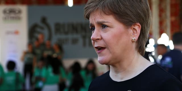 Nicola Sturgeon. Thomas Hartwell / AP