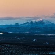 Landskapsbild Kiruna.