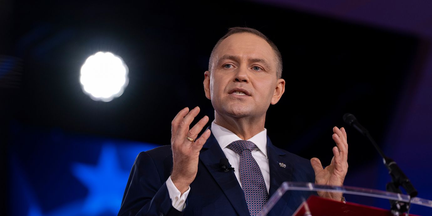 Polens president Karol Nawrocki.