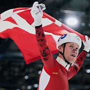 Viktor Hald Thorup efter målgången.