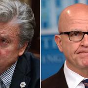 Steve Bannon och HR McMaster.