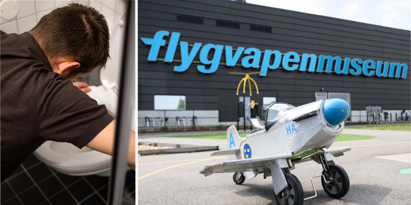 Många personer insjunknande efter konferenser på Flygvapenmuseum.