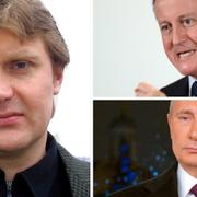 Aleksandr Litvinenko, David Cameron och Vladimir Putin.