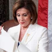 Nancy Pelosi under Trumps tal.